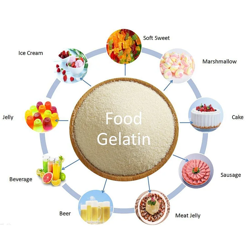 Halal Good Quality food additive bovine edible gelatin from Gelatin Manufacturer